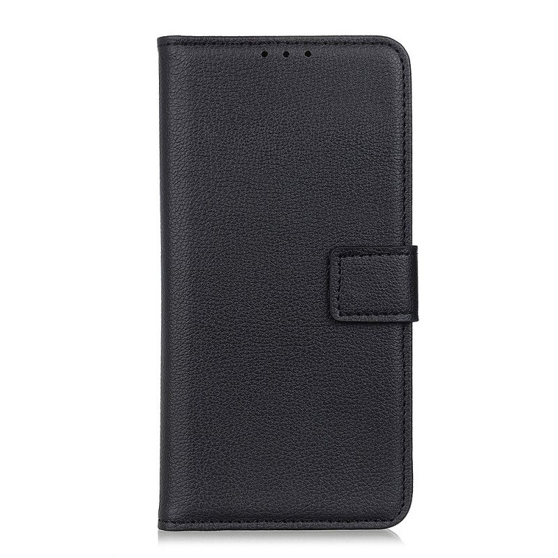 Flip Case Samsung Galaxy Note 20 Ultra Punainen Musta Kuvioitu Litsi