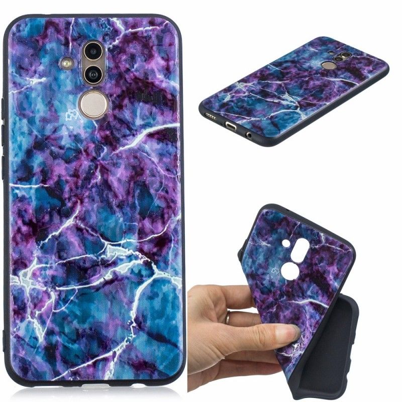 Kuori Huawei Mate 20 Lite Puhelinkuoret Violetti Marmori