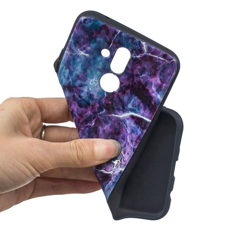 Kuori Huawei Mate 20 Lite Puhelinkuoret Violetti Marmori