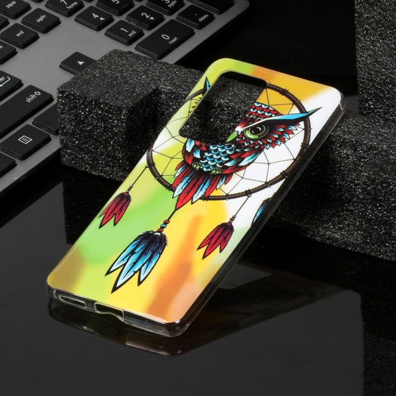 Case Kuoret Huawei P40 Puhelinkuoret Fluoresoiva Pöllö Unen Sieppari