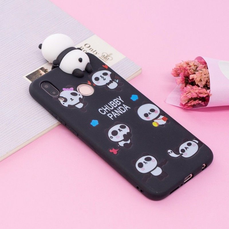 Case Kuoret Huawei P20 Lite Puhelinkuoret 3D Kuubapanda