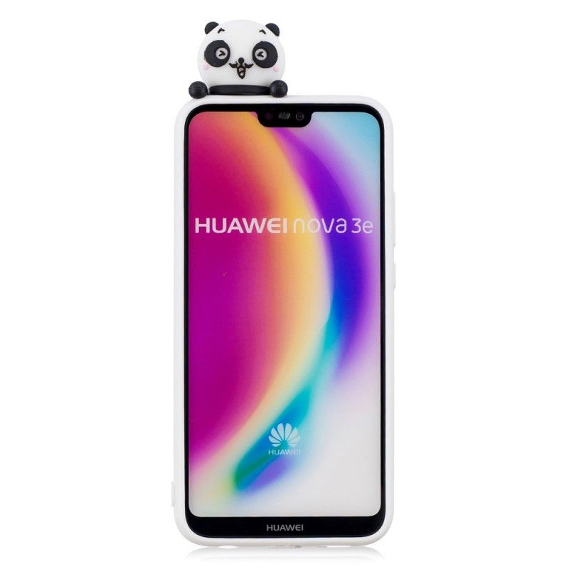 Case Kuoret Huawei P20 Lite Puhelinkuoret 3D Söpö Panda