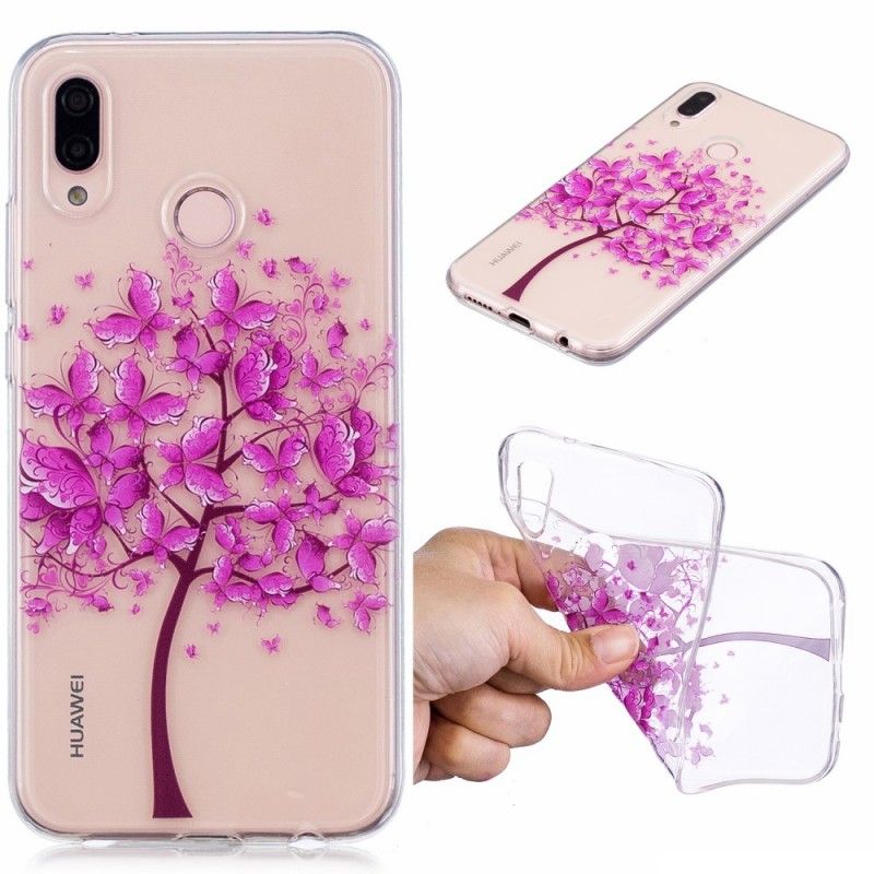 Case Kuoret Huawei P20 Lite Puhelinkuoret Läpinäkyvä Puu Hulluudessa