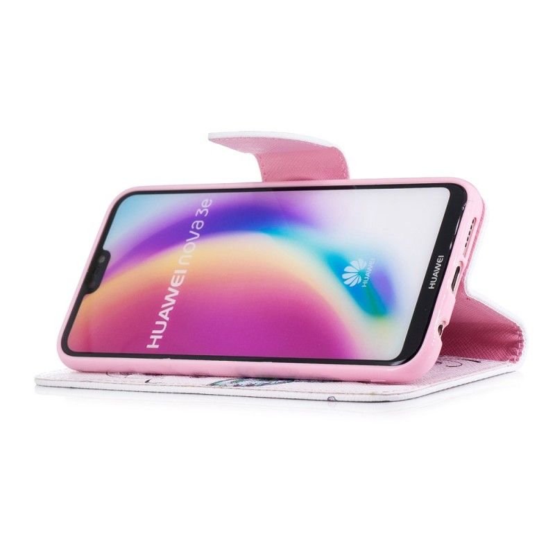 Flip Case Huawei P20 Lite Upeita Perhosia