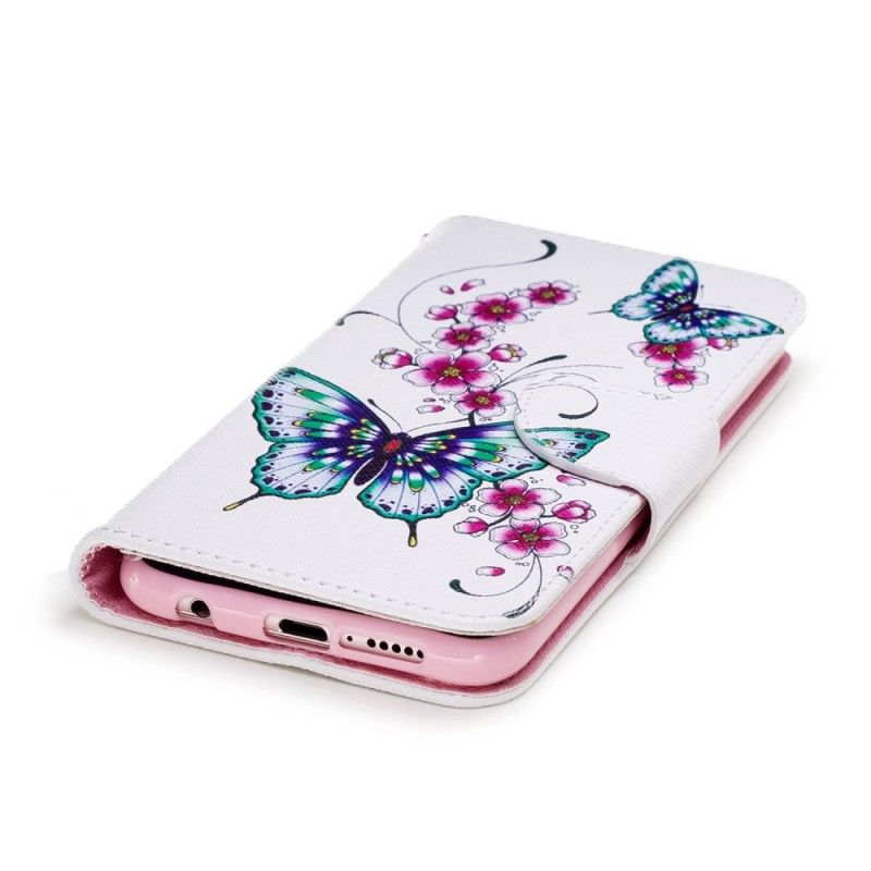 Flip Case Huawei P20 Lite Upeita Perhosia