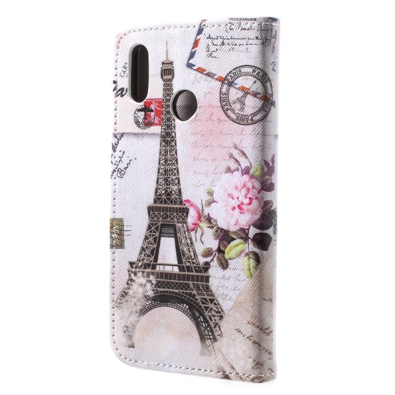 Kotelot Huawei P20 Lite Retro Eiffel-Torni