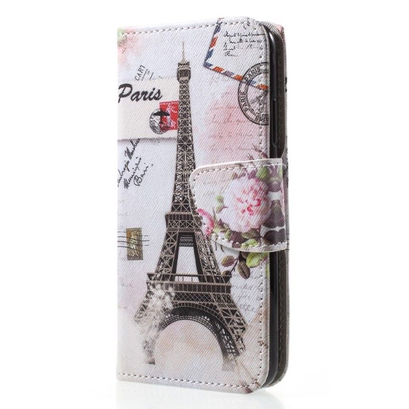 Kotelot Huawei P20 Lite Retro Eiffel-Torni