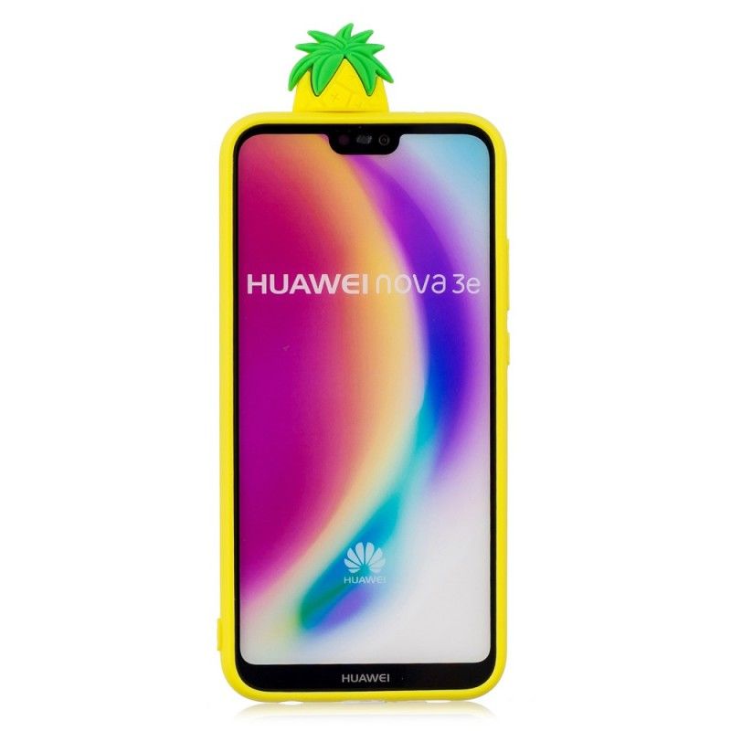 Kuori Huawei P20 Lite 3D Ananas Suojakuori