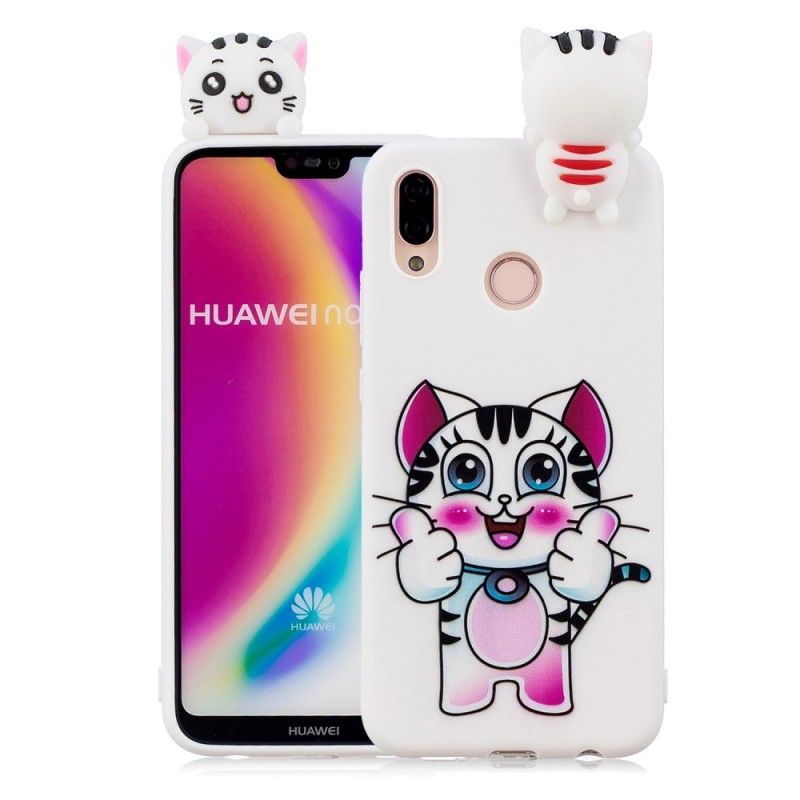 Kuori Huawei P20 Lite 3D Kissani Suojakuori