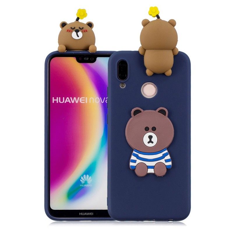 Kuori Huawei P20 Lite 3D Nalleni