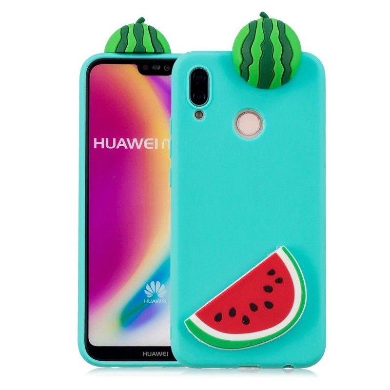 Kuori Huawei P20 Lite Puhelinkuoret 3D Vesimeloni