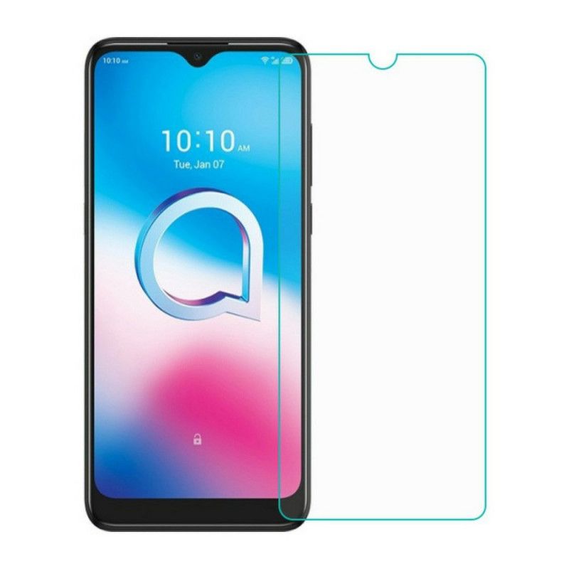 Kaaren Reunan (0.3 Mm) Karkaistu Lasisuoja Alcatel 3X (2019) Näytölle