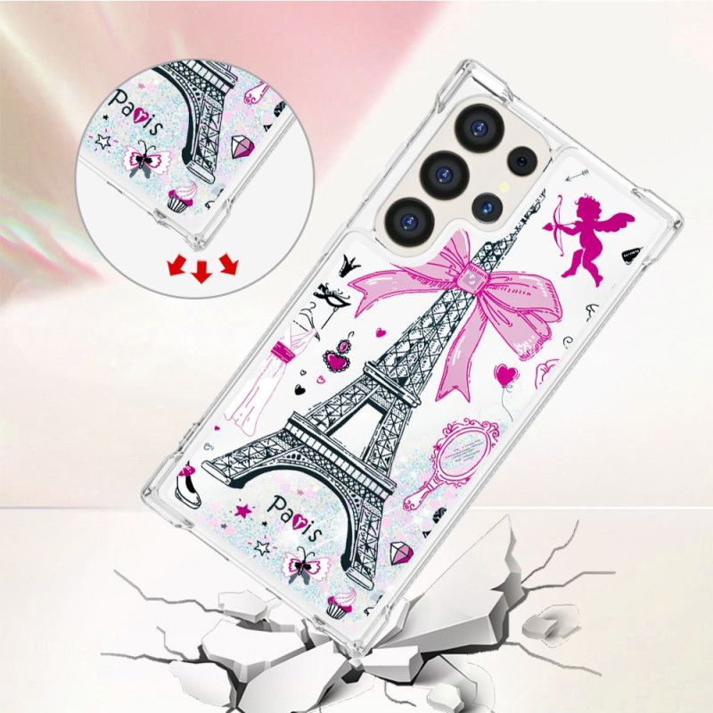 Case Samsung Galaxy S24 Ultra 5g Puhelinkuoret Eiffel-tornin Kiilto