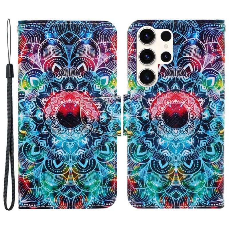 Kotelot Samsung Galaxy S24 Ultra 5g Mandala Hihnalla