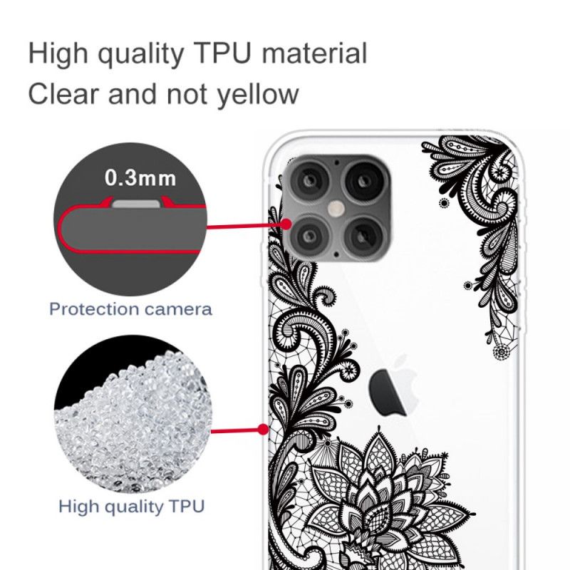 Case Kuoret iPhone 12 Pro Max Puhelinkuoret Ylevä Pitsi