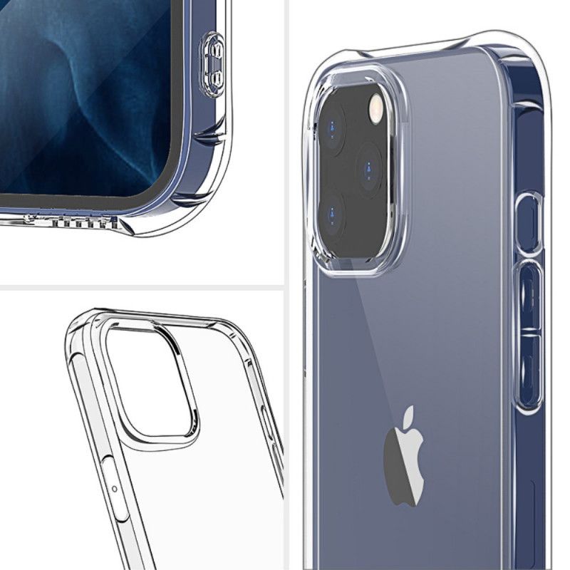 Kuori iPhone 12 Pro Max Läpinäkyvä Leeu-Muotoilu Suojakuori