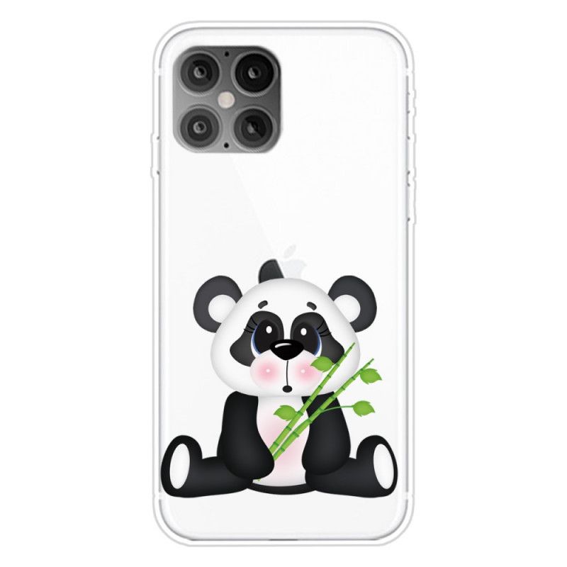 Kuori iPhone 12 Pro Max Läpinäkyvä Surullinen Panda Suojakuori