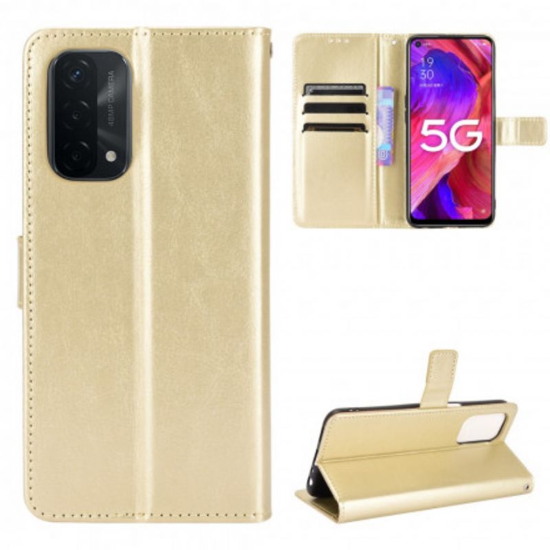 Flip Kotelot Oppo A54 5g / A74 5g Flashy Faux Leather