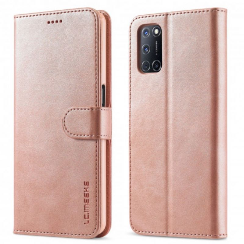 Flip Kotelot Oppo A54 5g / A74 5g Lc.imeeke Leather Effect Suojakuori