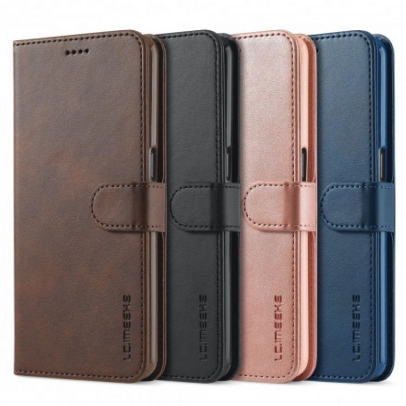 Flip Kotelot Oppo A54 5g / A74 5g Lc.imeeke Leather Effect Suojakuori