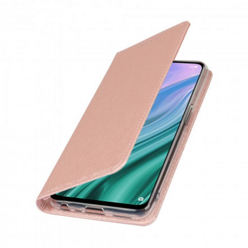 Flip Kotelot Oppo A54 5g / A74 5g Pehmeä Nahkatyyli Hihnalla