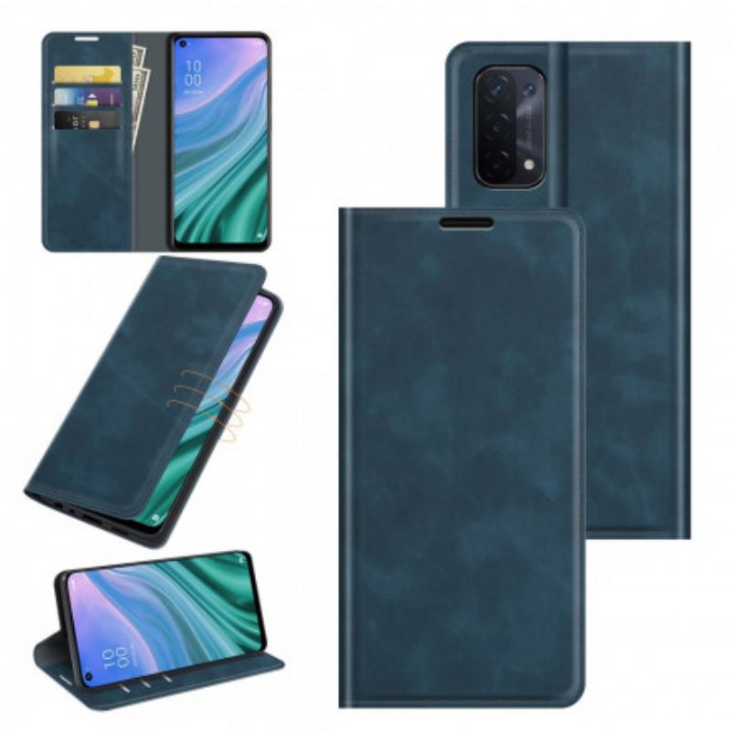 Flip Kotelot Oppo A54 5g / A74 5g Skin-touch Suojakuori