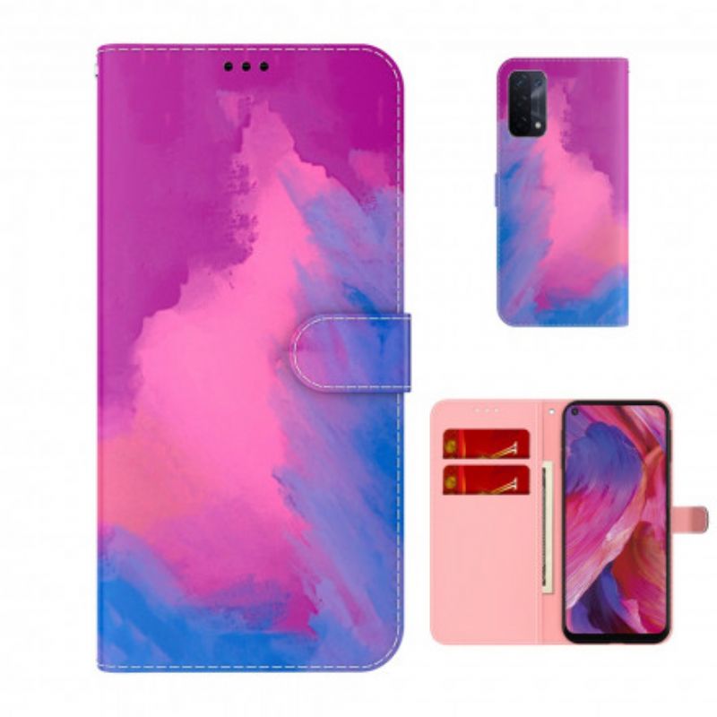 Flip Kotelot Oppo A54 5g / A74 5g Vesiväri