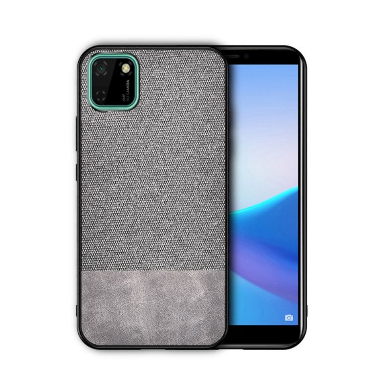 Case Kuoret Huawei Y5p Punainen Puhelinkuoret Tekonahkainen Purutekstiili