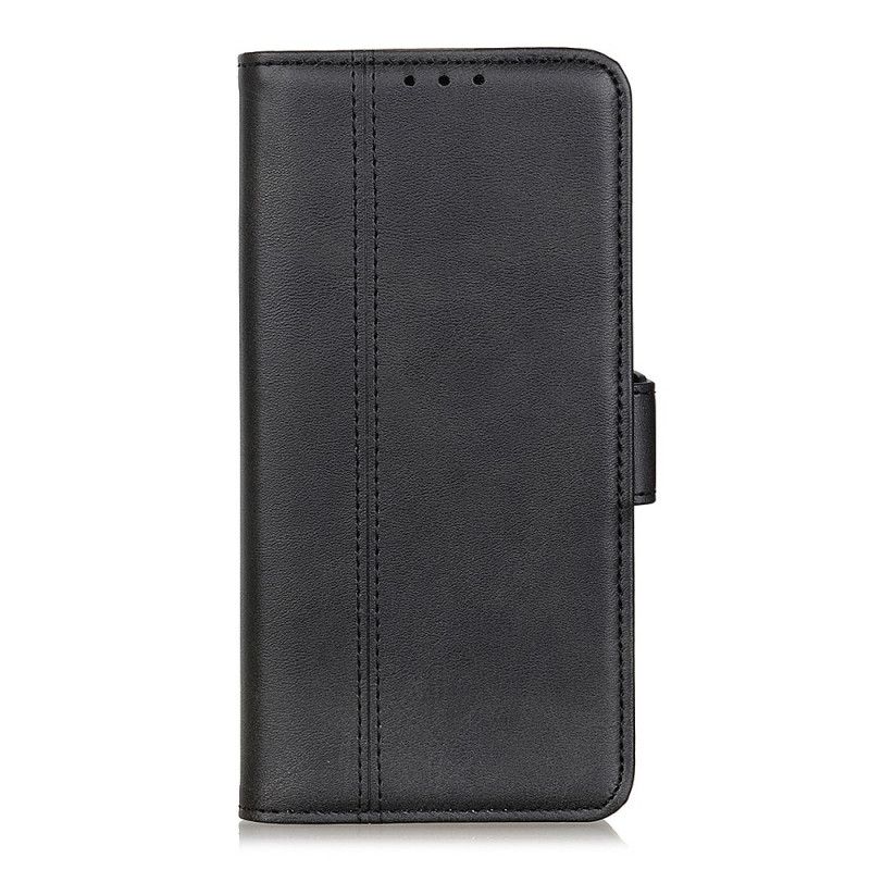 Flip Case Huawei Y5p Punainen Musta Varastetut Saumat