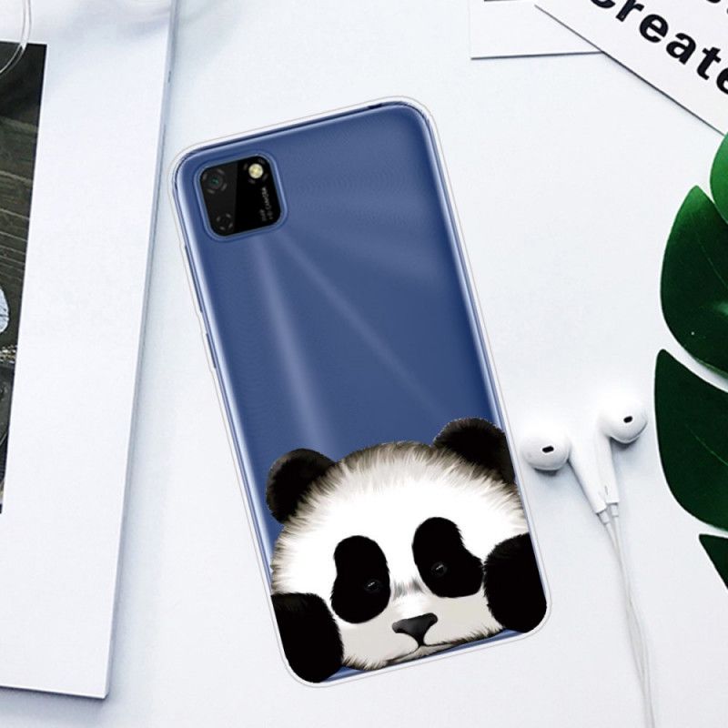 Kuori Huawei Y5p Läpinäkyvä Panda Suojakuori