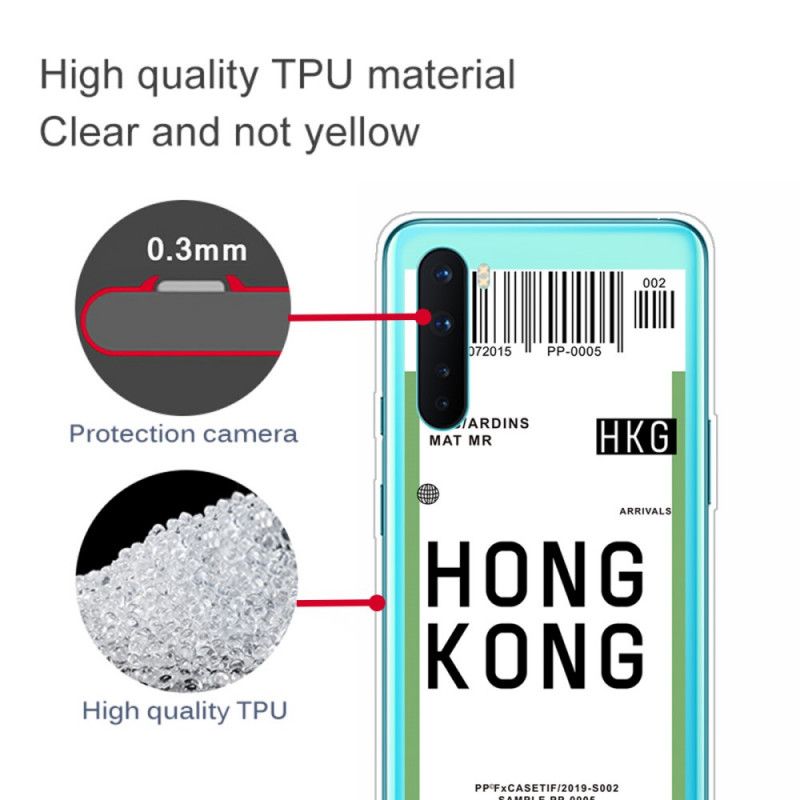 Case Kuoret OnePlus Nord Puhelinkuoret Maihinnousukortti Hongkongiin