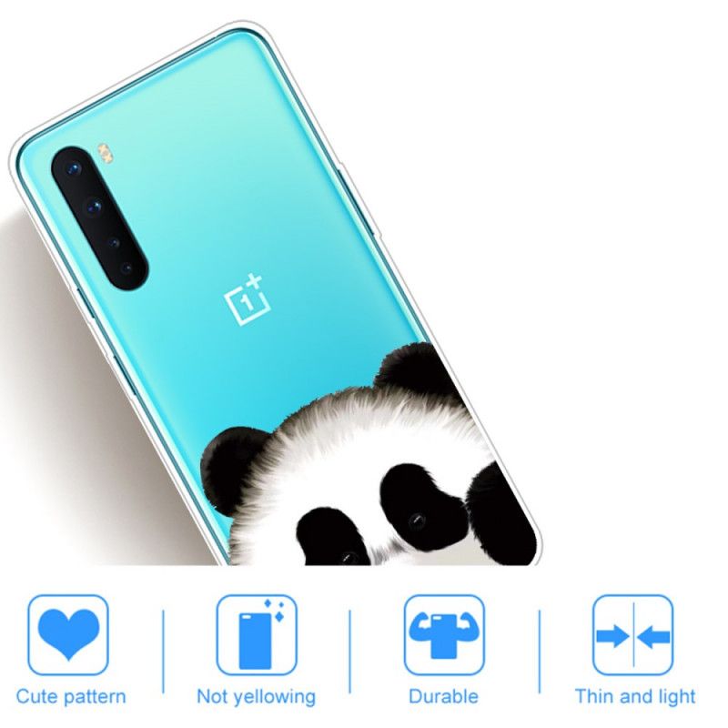 Kuori OnePlus Nord Läpinäkyvä Panda Suojakuori