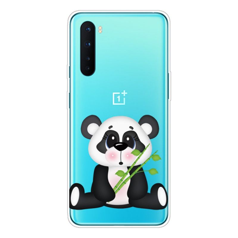 Kuori OnePlus Nord Läpinäkyvä Surullinen Panda Suojakuori