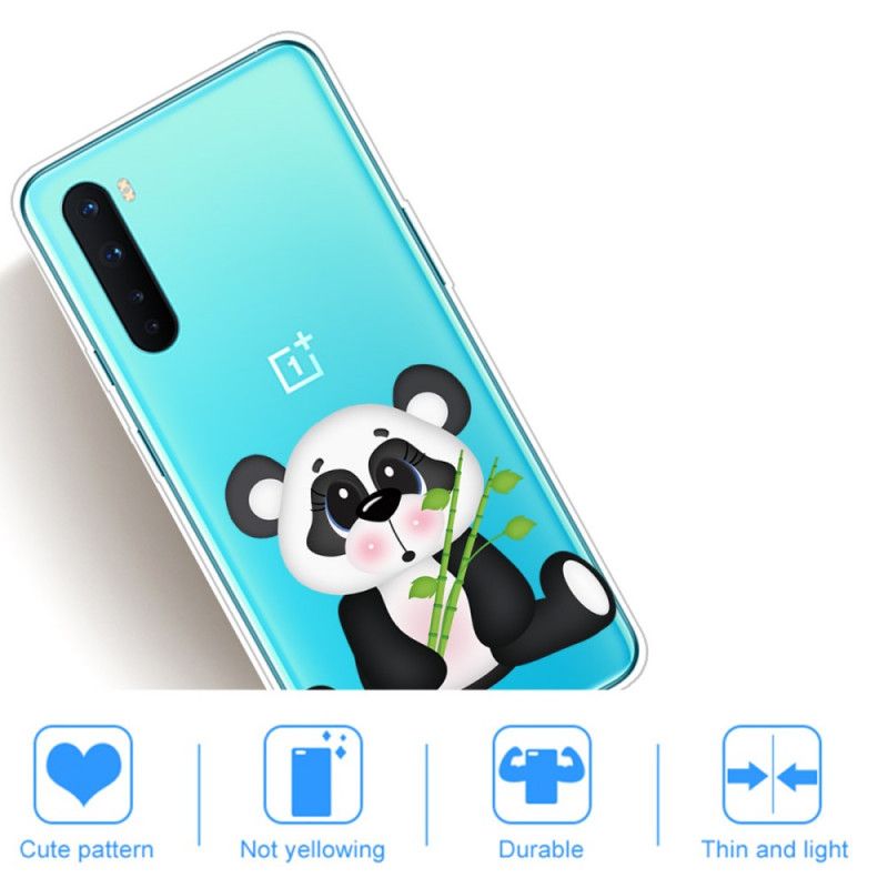 Kuori OnePlus Nord Läpinäkyvä Surullinen Panda Suojakuori