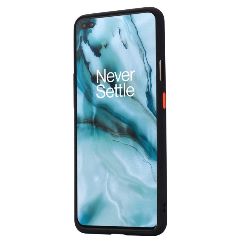 Kuori OnePlus Nord Punainen Musta Hybridiväriset Reunat Suojakuori