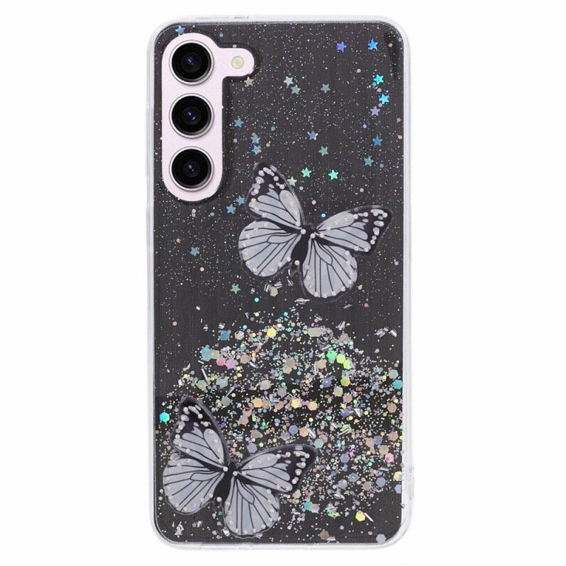 Kuori Samsung Galaxy S24 Plus 5g Perhoset Glitter