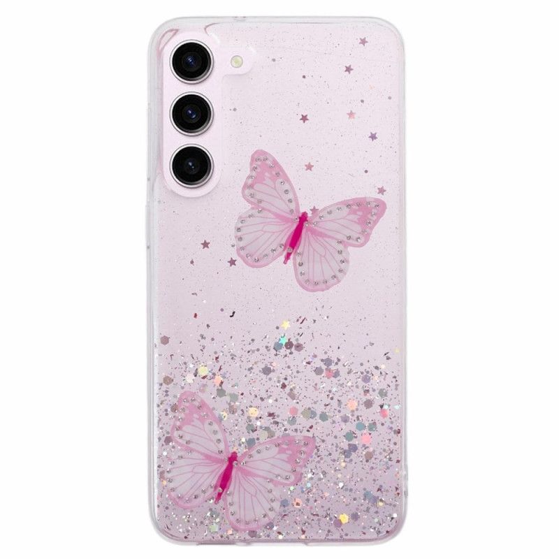 Kuori Samsung Galaxy S24 Plus 5g Perhoset Glitter