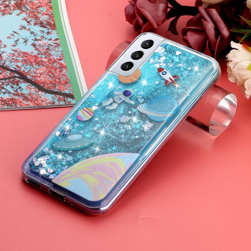 Kuori Samsung Galaxy S24 Plus 5g Universe Glitter Liquid