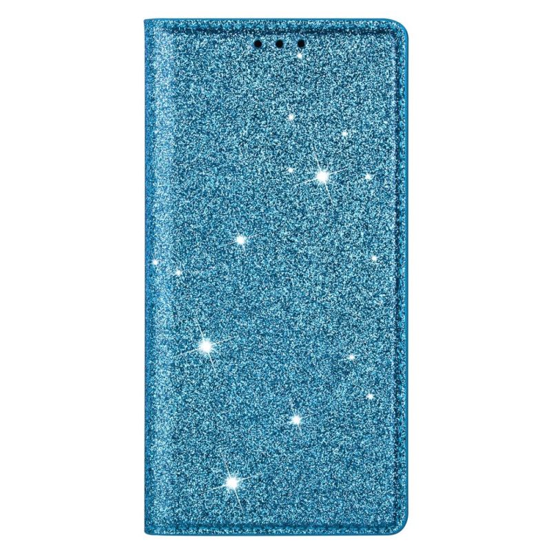 Nahkakotelo Samsung Galaxy S24 Plus 5g Glitteriä