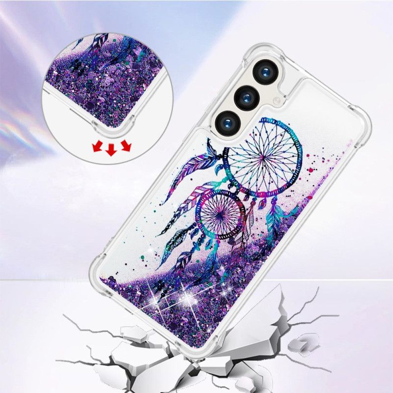 Puhelinkuoret Samsung Galaxy S24 Plus 5g Liquid Glitter Dream Catcher