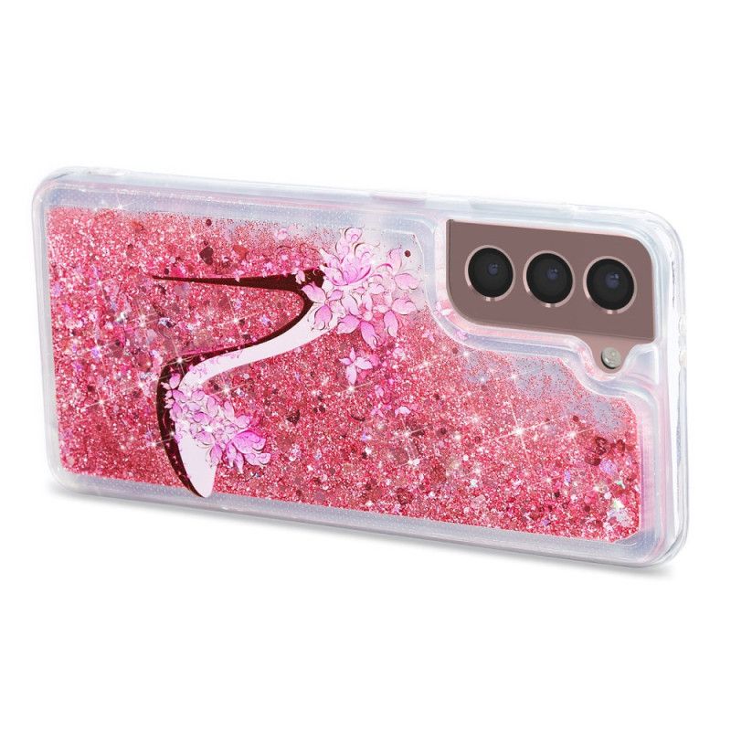 Puhelinkuoret Samsung Galaxy S24 Plus 5g Liquid Glitter -pumppu