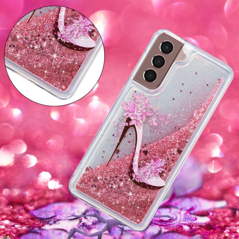 Puhelinkuoret Samsung Galaxy S24 Plus 5g Liquid Glitter -pumppu