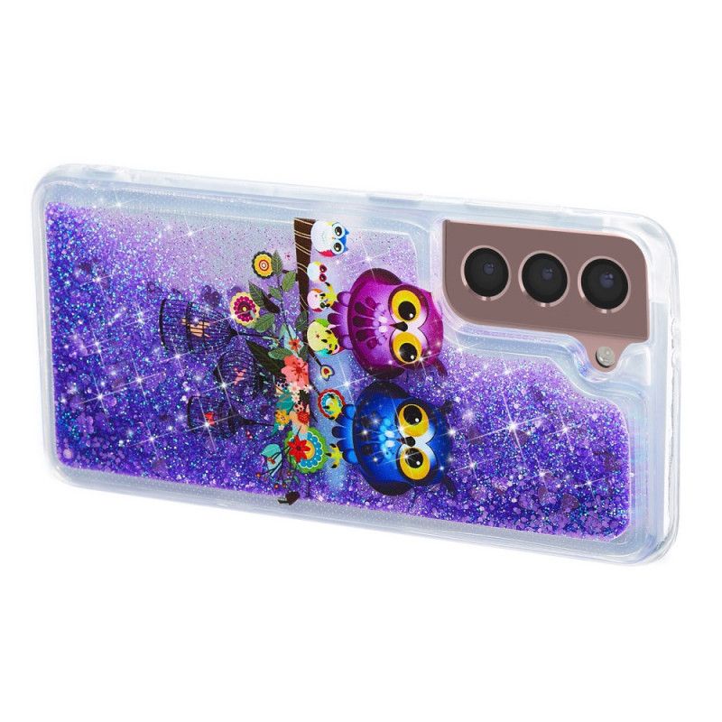 Puhelinkuoret Samsung Galaxy S24 Plus 5g Two Owls Liquid Glitter