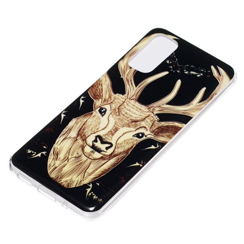 Case Kuoret Samsung Galaxy S20 Puhelinkuoret Fluoresoiva Majesteettinen Peura