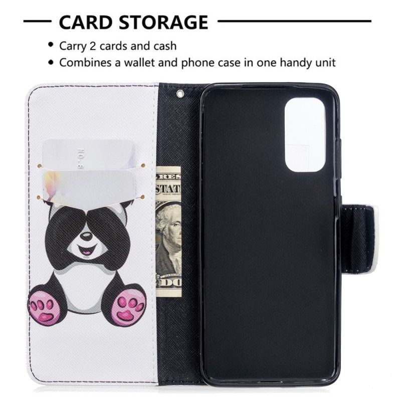 Kotelot Samsung Galaxy S20 Hauska Panda Suojakuori