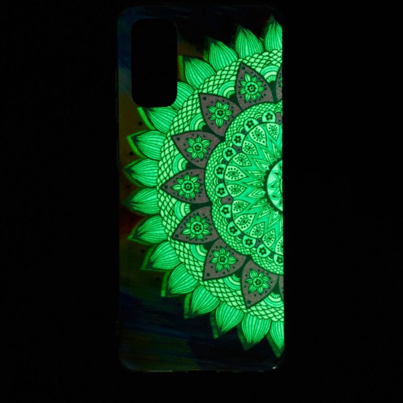 Kuori Samsung Galaxy S20 Fluoresoiva Värillinen Mandala Suojakuori