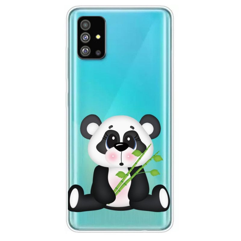 Kuori Samsung Galaxy S20 Läpinäkyvä Surullinen Panda