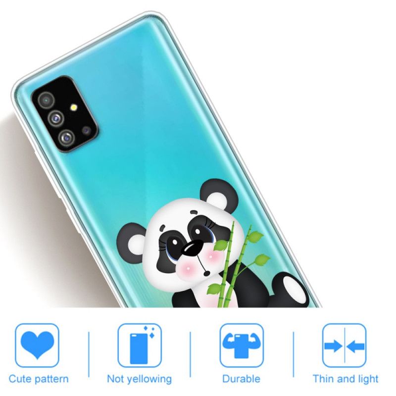 Kuori Samsung Galaxy S20 Läpinäkyvä Surullinen Panda