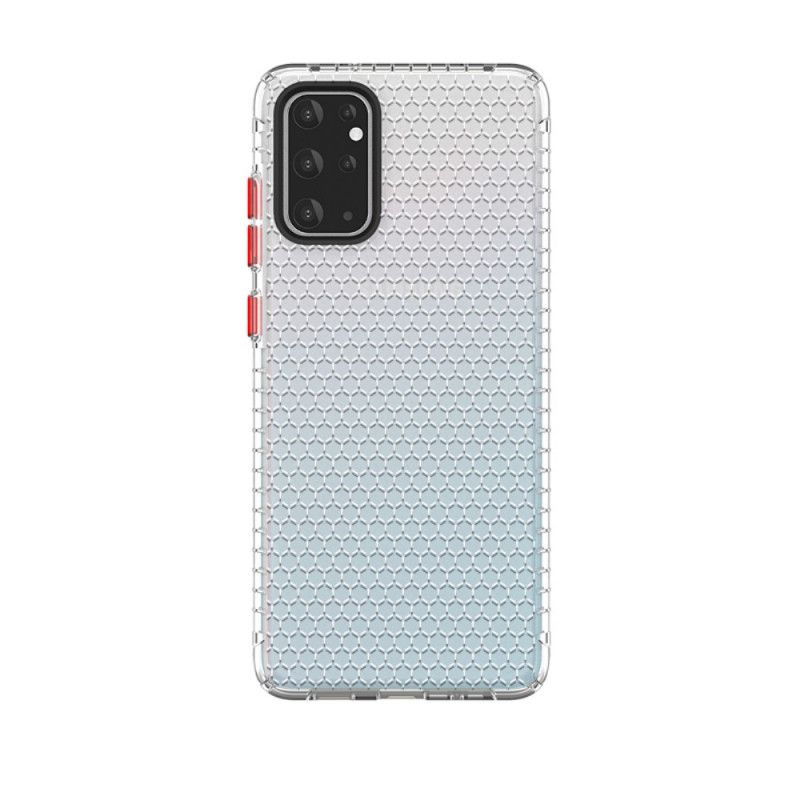 Kuori Samsung Galaxy S20 Vaaleanpunainen Musta Design Hunajakennotyyli