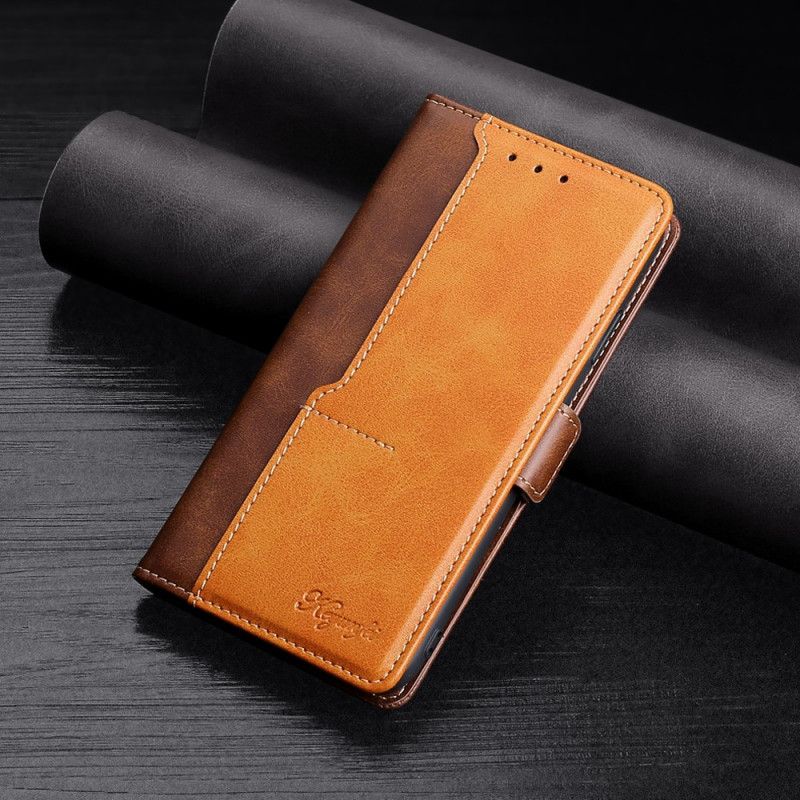 Flip Kotelot Huawei Nova 9 Pro / Honor 50 Pro Bicolor Faux Leather